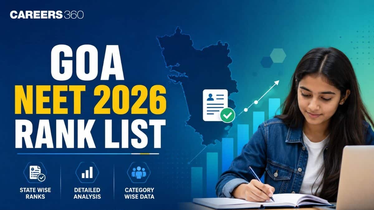 Goa NEET Rank List 2026: Download Goa NEET Merit List PDF at dte.goa.gov.in